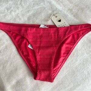 NWT Billabong Textured Bikini Bottom